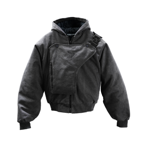 FLIGHT JACKET/ GUNMETAL
