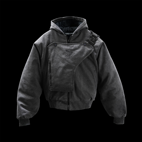 FLIGHT JACKET/ GUNMETAL