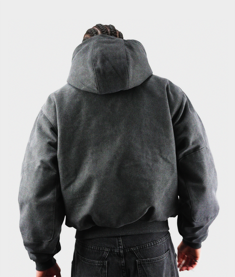 FLIGHT JACKET/ GUNMETAL